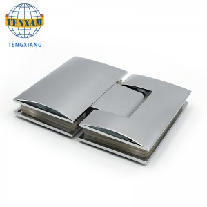 Gyári speciális típusa Zuhanyzat Clip Glass Door Clip 180 fokos zuhany csuklópánt Fürdőszoba zuhany csuklópánt