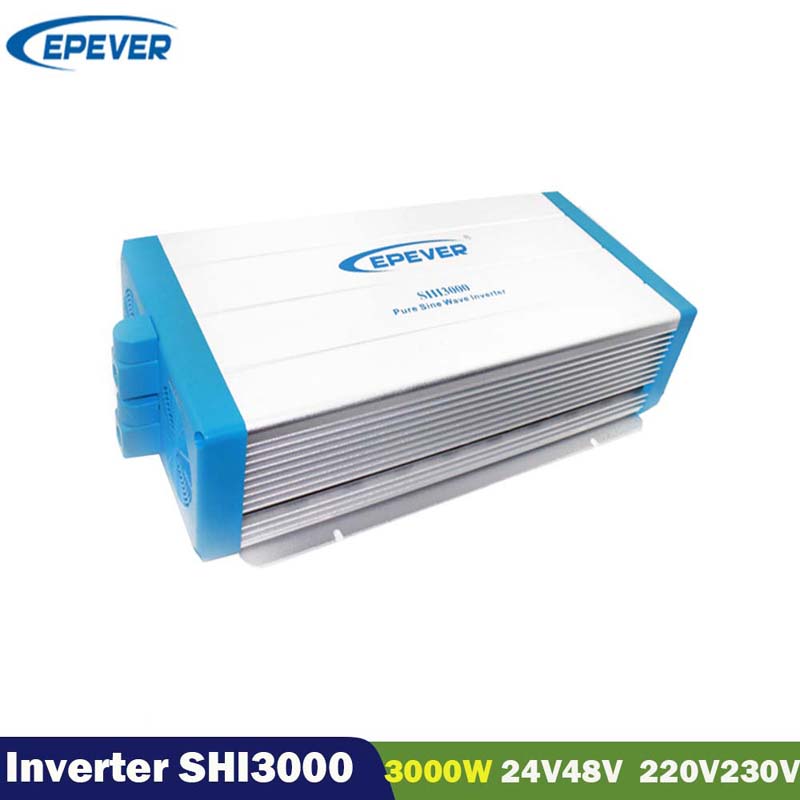 Epever Shi 3000Wnapenergia-töltés inverter 24v48vdc 220v230Vac off rács tiszta szinusz hullám inverter 50Hz 60Hz kapcsoló spwm tech inversor
