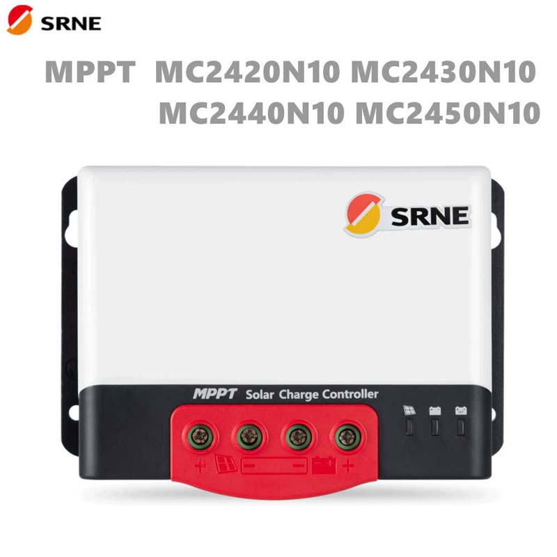 SRNE MC MCPT 20A 30A 40A 50A 50A SOLAR OFF-GRARD CONDER 12V/24V AUTO MAX 100V Bluetooth kijelző Solar akkumulátor szabályozó