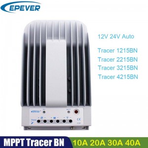 EPEVER MPPT 40A 30A 20A Solar Charge Controller 12v24v Tracer4215BN 3215BN 2215BN Akkumulátor panel szabályozó Max PV 150V bemenet