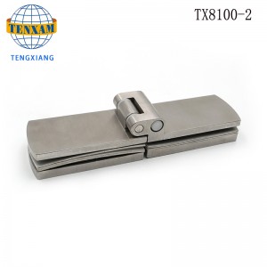 Fürdőszoba Hardvernagy teherbírású hosszú összecsukható 180 fokos tuskó ajtóüveg üveg szabad csuklópánt