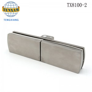 Fürdőszoba Hardvernagy teherbírású hosszú összecsukható 180 fokos tuskó ajtóüveg üveg szabad csuklópánt