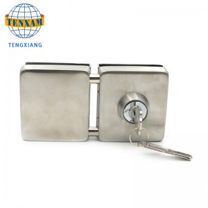 Edzett üveg cink anti-rozsdás dupla oldalzár zárakban