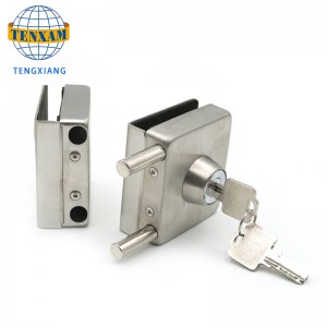 Edzett üveg cink anti-rozsdás dupla oldalzár zárakban