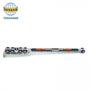 Kétirányú pufferelt lágyfék 80kg üveg tolóajtó kiegészítők