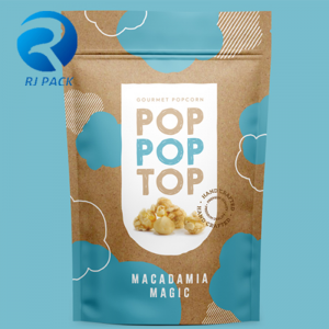 Egyéni színnyomtatás Alumínium fólia bélelt laminált anyag élelmiszer csomagolás Proxn Bag