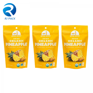 Egyéninyomtatás Laminált anyag állva a tasakok a gyümölcsök számára