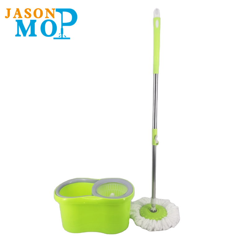 Jason Microfiber Spin Mop 360 Egyszerű forgó mop vödör mágikus padló tisztítása Spinning mop és vödör