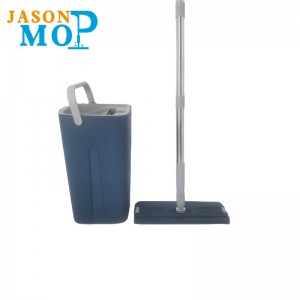2021NEW rozsdamentes acél cserélhető Pole Handle Mop a Squeeze Lapos takarítómopot vödör rendszer Cover