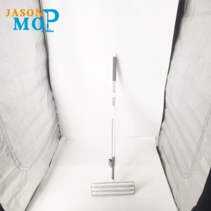 Kiváló minőségű alumínium mikroszálas mop, hogy tisztítsa meg a padlót Hand Free Squeeze lapos mop