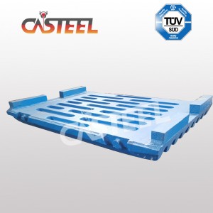 Terex Jw40 Mobile Crusher Liner, Jaw Wedge Váltás az állkapocs-Guard (1)