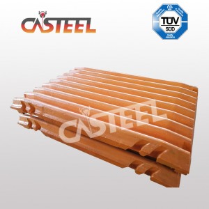 TEREX FINLAY J1160 J1170 J1175 MOBIL JAW CRAUSER alkatrészek, Jawface