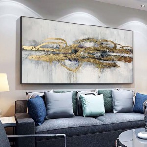 Kézi fal művészeti olaj vászon kézzel vászon absztrakt művészeti fal dekoráció egyéb festmények