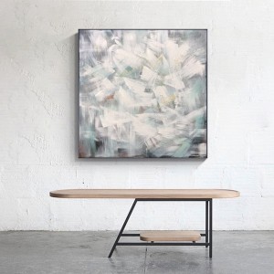 Testreszabás modern absztrakt vászon festmények fali művészet kézzel készített olajfestménynappaliban