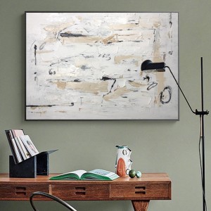 Nagykereskedelmi kézművesnagy méretű függő festmény absztrakt modern olajfestménynappali dekoráció