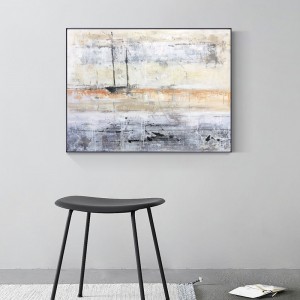 Egyedi kézzel festett akril vásznon tájképfestészet Wall Decor Abstract Artwork vászonra társalgókhoz