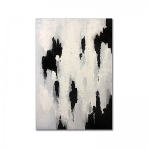 Kézzel készített kortárs művészeti fal lógott absztrakt olajfestmény vászon otthoni irodai dekoráció