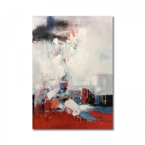 Tiszta kézzel készített olajfestmény kortárs absztrakt vászon műalkotás otthoni irodai szálloda dekoráció