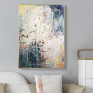 100% kézzel rajzolt művészeti olajfestmény absztrakt festmény vászonnordic stílusú otthoni dekoráció festmény