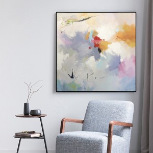 Nagykereskedelmi Kiváló minőségű kézzel festett olajfestmény Absztrakt olajfestmény vászonon