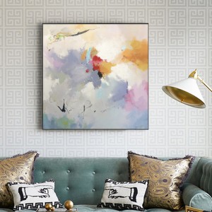 Nagykereskedelmi Kiváló minőségű kézzel festett olajfestmény Absztrakt olajfestmény vászonon