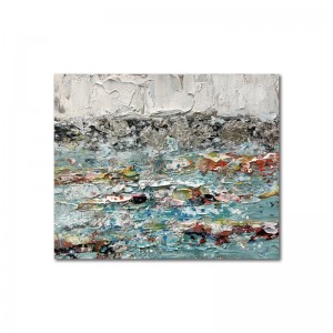 Absztrakt művészet szövet keret vászon tiszta kézzel festett más fali művészeti olajfestmény kép