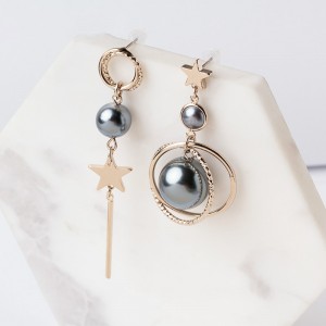 A divat hangulatú fülbevalók koreai változata