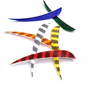 NIKA Íjászat 172104 4inch Streamline Strip Törökország Feather íjászat Carbon/Aluminum Arrow Shooting