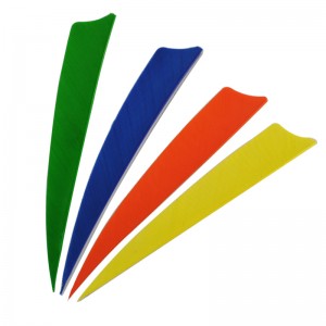 NIKA Íjászat 172312 4inch Feather Shield íjászat Mindenféle Arrow Fletching Shooting