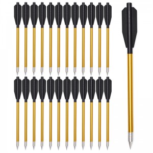 Elong Outdoor 110301 6.5inch Crossbow csavarok Hollow Alumínium Carbon Steel pont Íjászat Vadászat