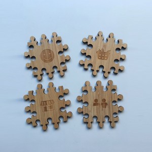 Fából készült puzzle