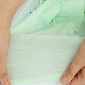 Teljesen lebontható bevásárló táska, környezetbarát táska PBAT táska