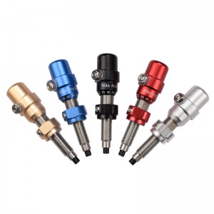 NIKA Íjászat 250001 Műanyag Core dugattyú Íjászat reflexíjhoz Shooting becsavarható Nyomás gomb