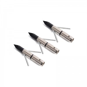 Nika íjászat 15BFP1 325Grain Bowfishing Head Archery Crossbow Bolt Horgászat Vadászat