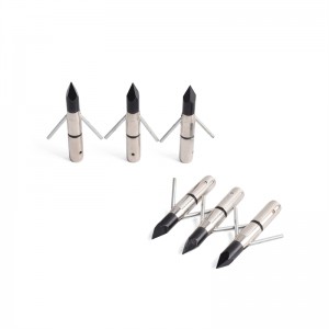 Nika íjászat 15BFP1 325Grain Bowfishing Head Archery Crossbow Bolt Horgászat Vadászat