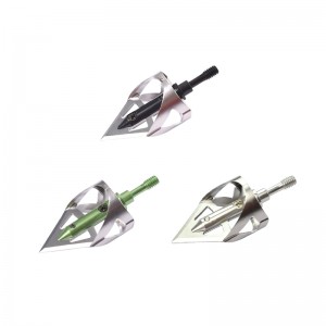 NIKA Íjászat 15B025 100 Grain Broadheads Íjászat Crossbow Bolt Hunting Crossbow Arrow Tippek vadászat