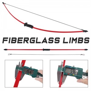 210038 Nika íjászat 44 hüvelyk 15 font ifjúsági íj íjász számára&indoor Target forgatás