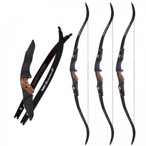 Nika Archery 220053 60 hüvelykes visszatérő íj 17 hüvelykes ILF RH/LH Riser Target Sport Shooting&Hunting