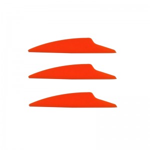 Nika íjászat 170019 2.5Inch Dolphin TPU lapátok íjászat mindenfélenyíl lövés