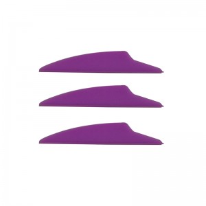 Nika íjászat 170019 2.5Inch Dolphin TPU lapátok íjászat mindenfélenyíl lövés