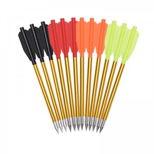 Elong Outdoor 110301 6.5inch Crossbow csavarok Hollow Alumínium Carbon Steel pont Íjászat Vadászat