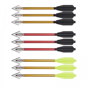 Elong Outdoor 118643 16cm alumínium csavar penge Broadhead A Crossbow Íjászat Vadászat