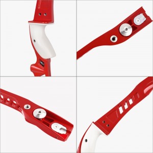 Nika íjászat 220095 25 hüvelykes ILF RH RECURVE BOW RISER kültéri íjászat forgatásához