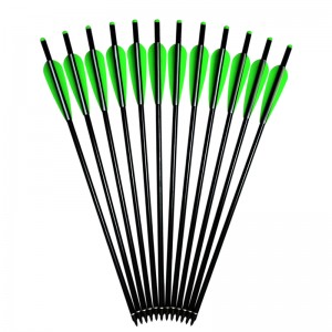 Elong Outdoor 114225 20 hüvelykes alumínium számszeríj csavarok TPU lapátok íjász vadászfelszerelés