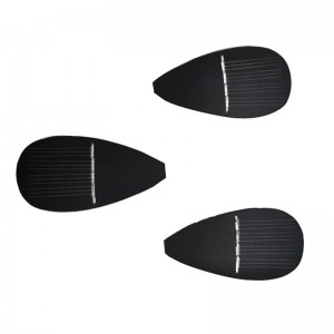 Testreszabott csepp alakú kis méretű szabálytalan levél alakúnapelem panel hordozható off-rács mini homenapenergia teljesítmény panelek házhoz