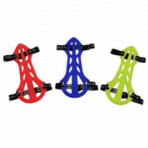 Elong outdoor 440001 karvédő lágy gumi állítható kettős arcú íjászat fényképezés védelemmel