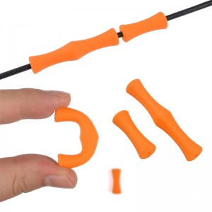 Elong Outdoor 42FT09 ujjvédõ ideg Rubber Guard Íjászat Felvétel készítése ujjvédelemmel