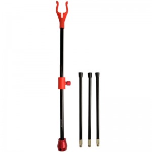 Nika íjászat 46ST01 250 Gramm hordozható állítható íjállvány az íjászat recurve íjfelvételhez