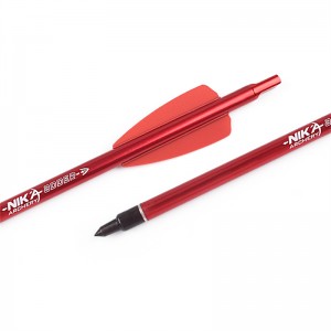 Nika íjászat 113173-02 7.5A alumínium Crossbow csavar COBRA adder/r9/Rx Crossbow vadászat