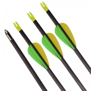 Elong outdoor 112164 ID4.2mm Carbon arrow 30inch SP600 íjászat Recurve íj célfelvétel